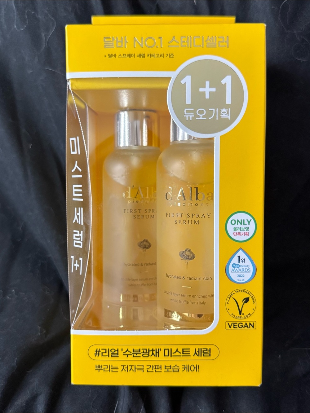 d’alba piedmont white truffle first spray serum